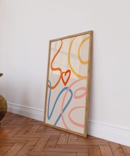 Love Lines Print 1