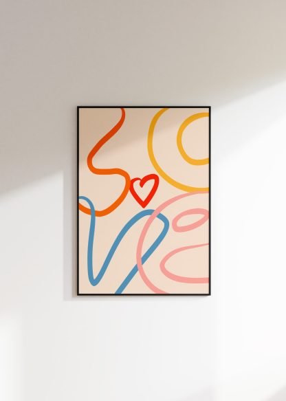 Love Lines Print 5