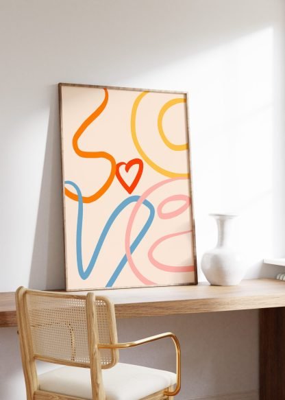 Love Lines Print 6
