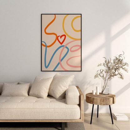 Love Lines Print 4