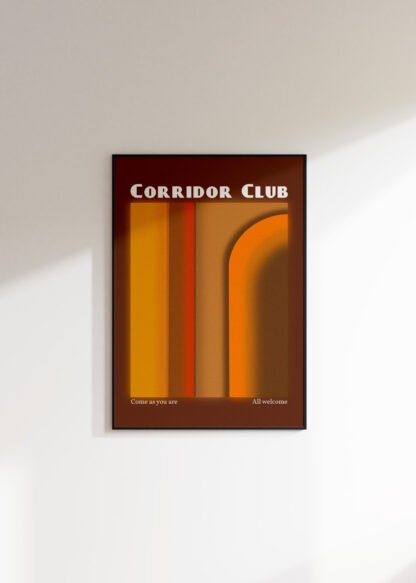 Corridor Club Print