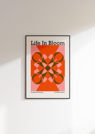 Life in Bloom print